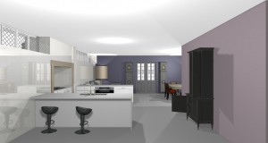 Cozinhas Modernas - Desenho Branco