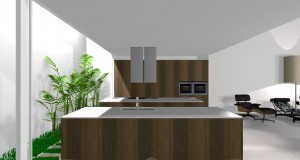 Cozinhas Modernas - Desenho Branco